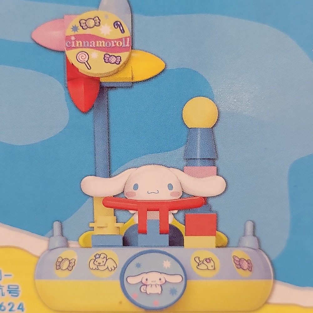 Sanrio Characters Great Voyage Adventure Building Blocks.Cinnamonroll Character